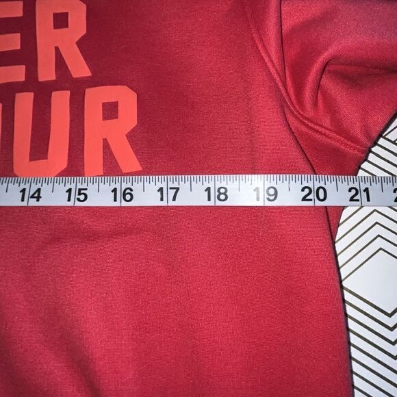 Under‎ Armour Hoodie Women's Size Large PinkSweatshirt Semi-Fitted EUC - Picture 7 of 8